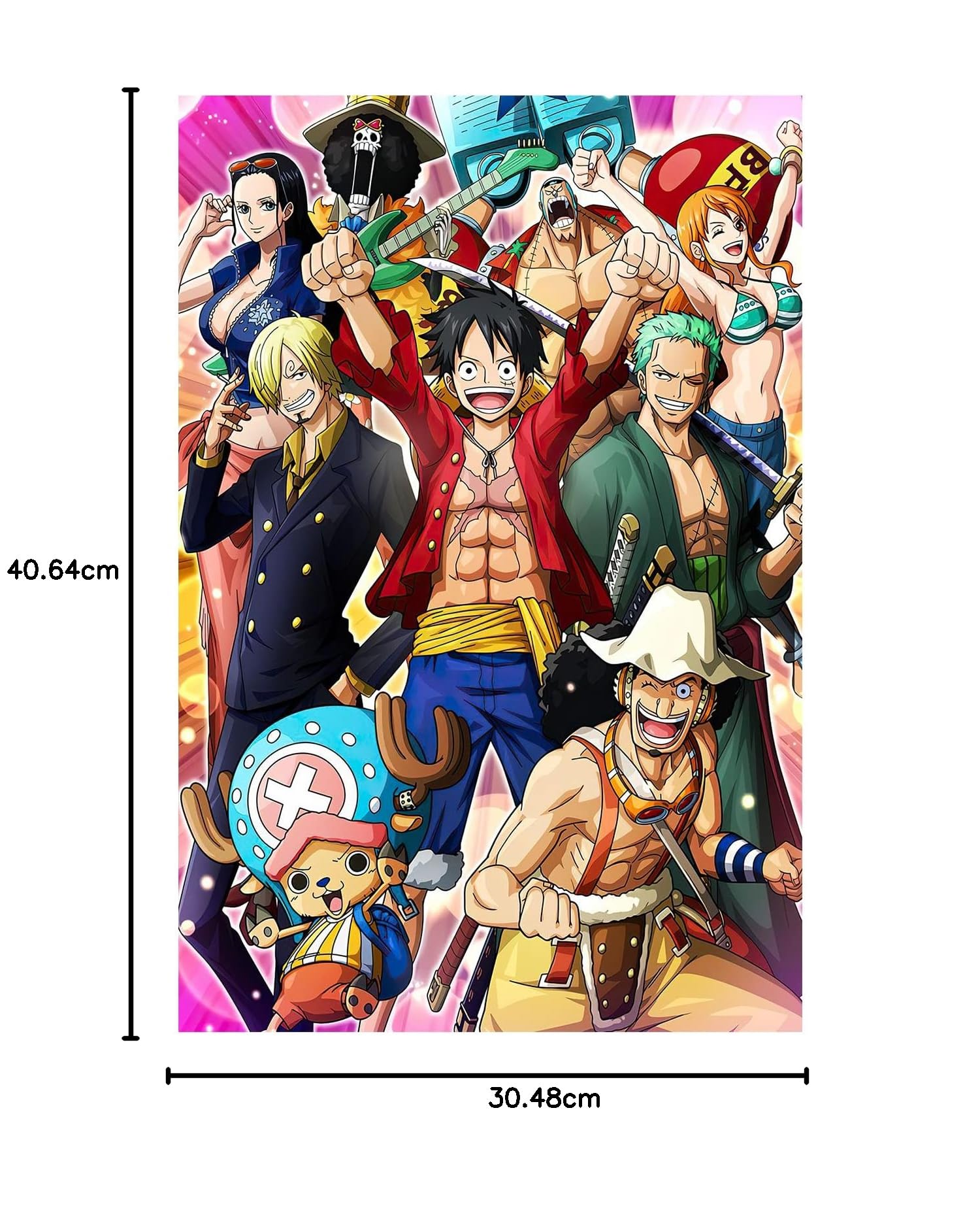 One Piece Posters Paper Wall Art Japanese Anime Poster Art Prints